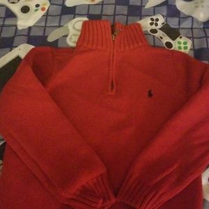 Polo red sweater